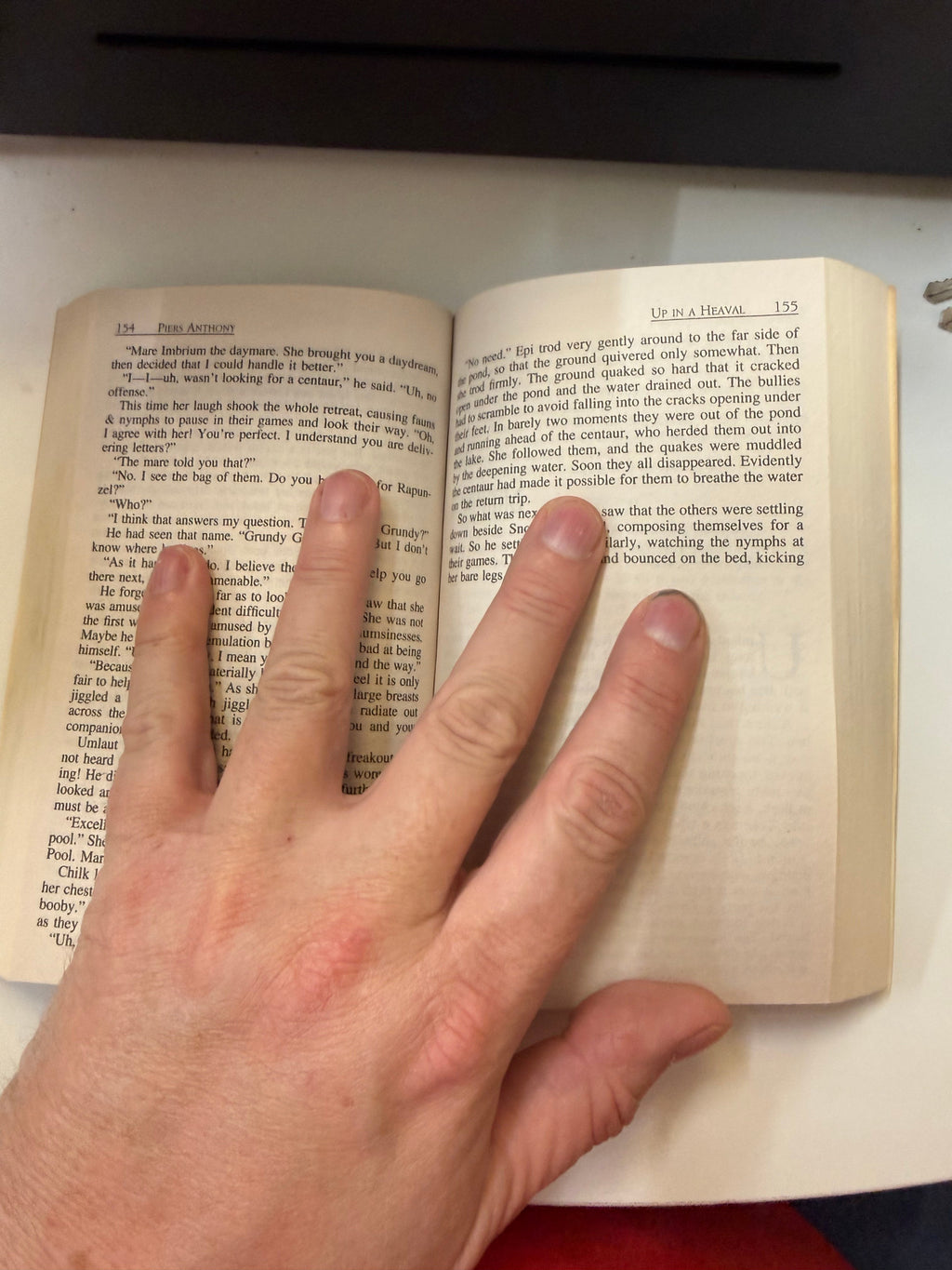 Interior sample pages