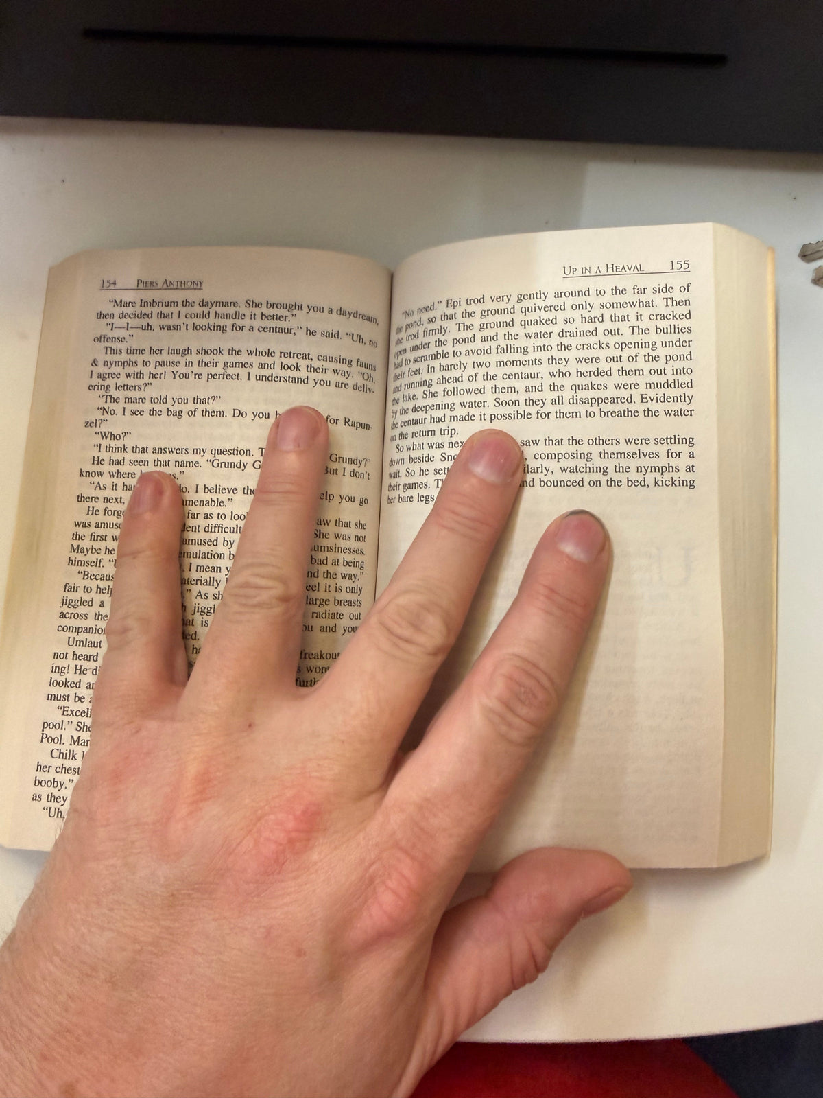 Interior sample pages