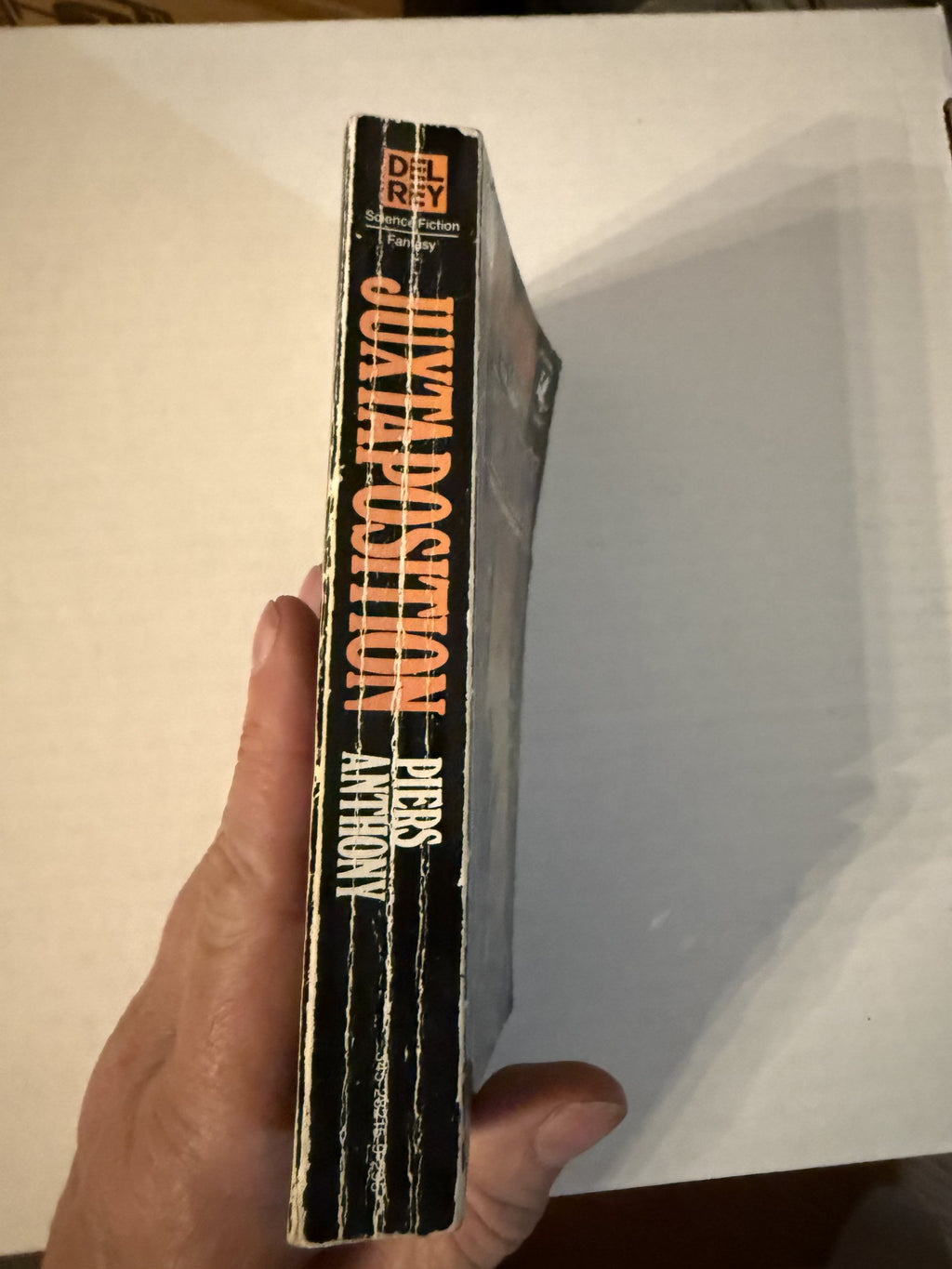 Actual spine photo of Juxtaposition