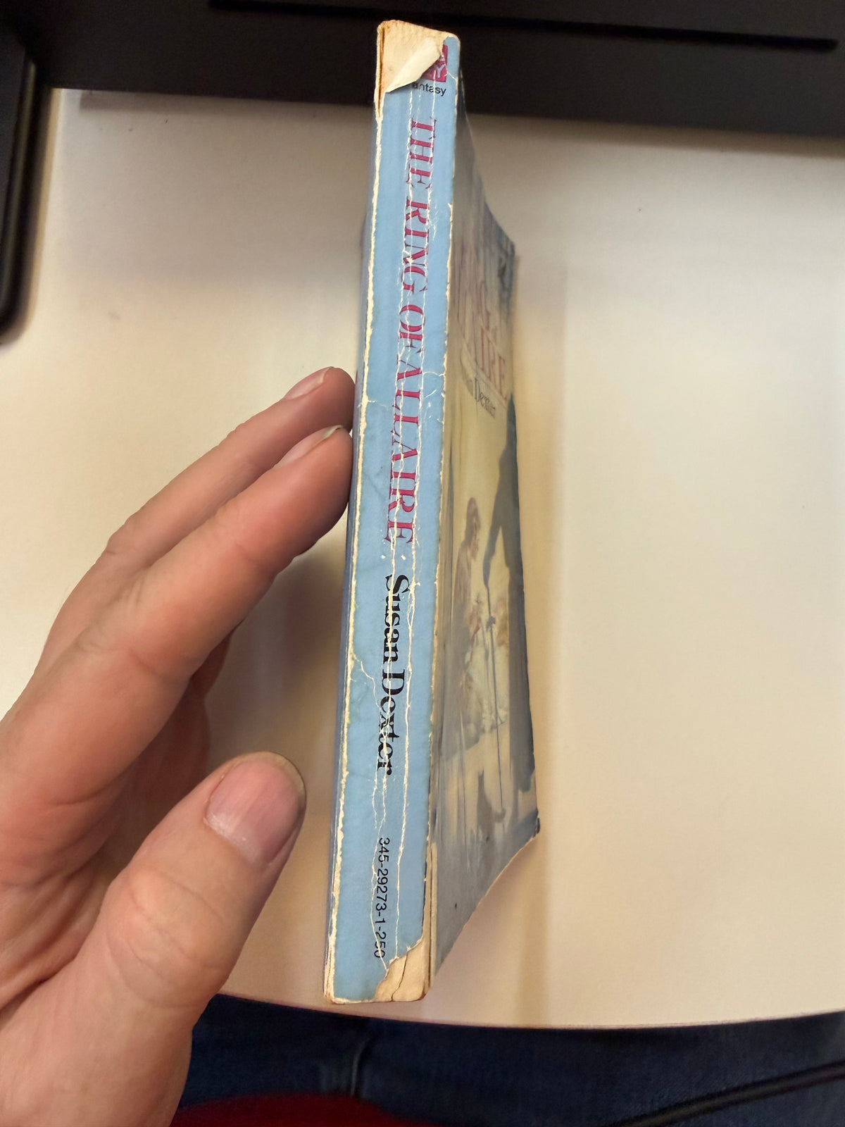 The Ring of Allaire actual spine photo