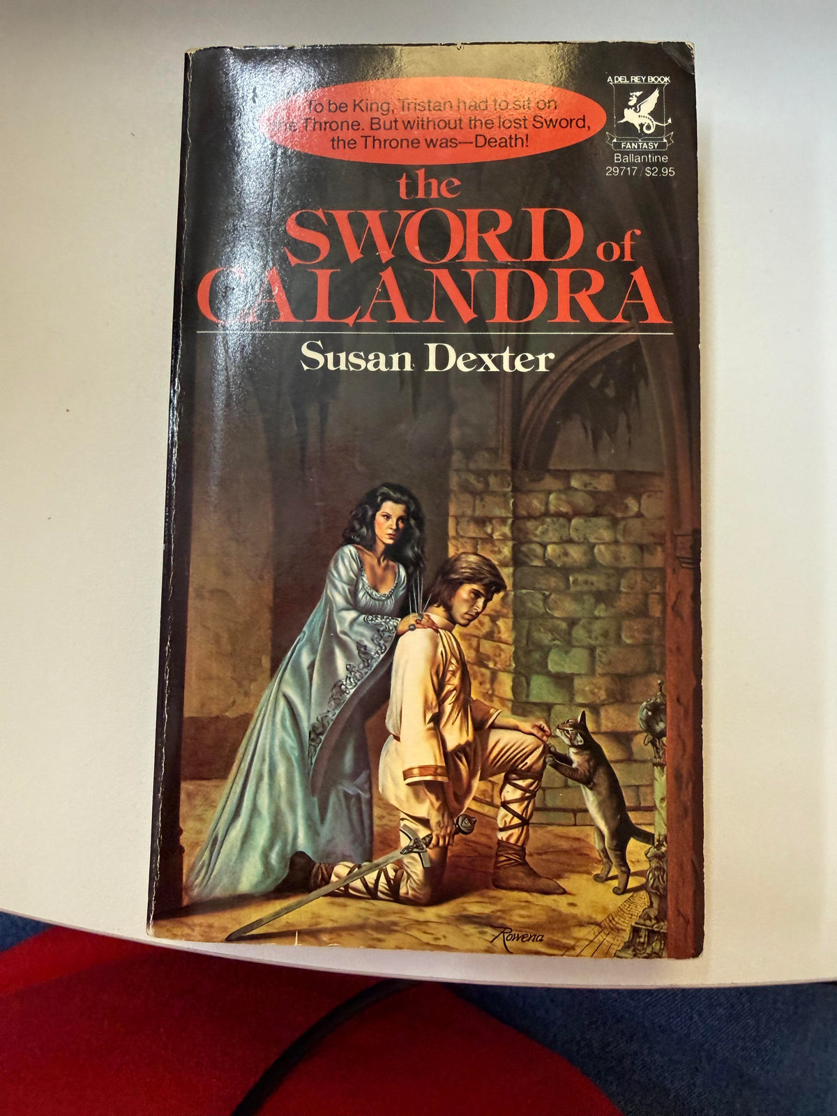 Actual copy of The Sword of Calandra: front cover