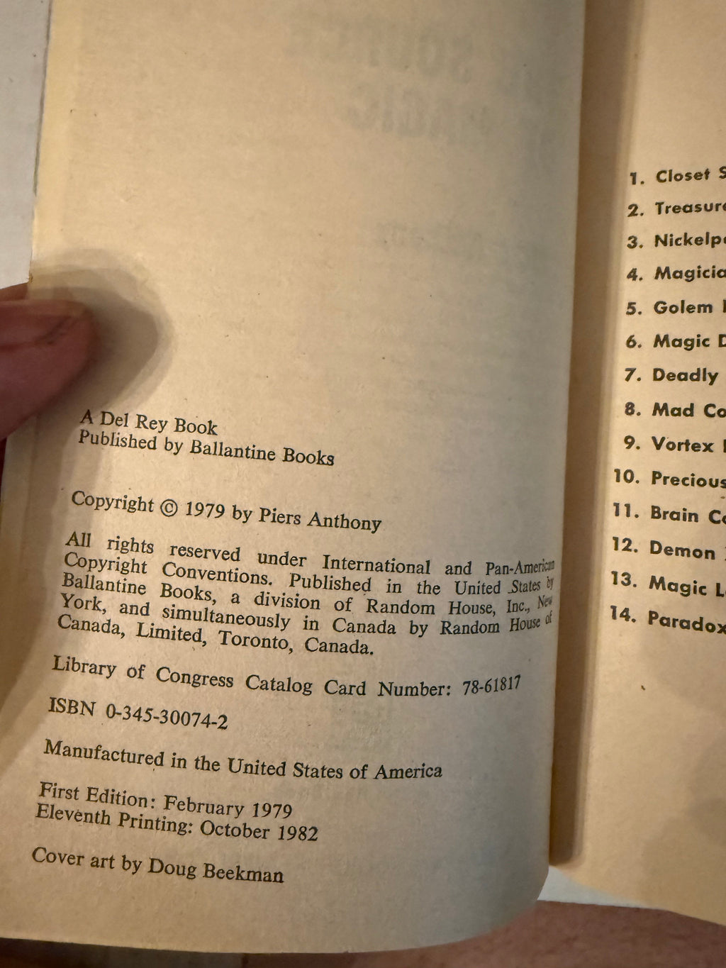 Actual copyright photo of The Source of Magic