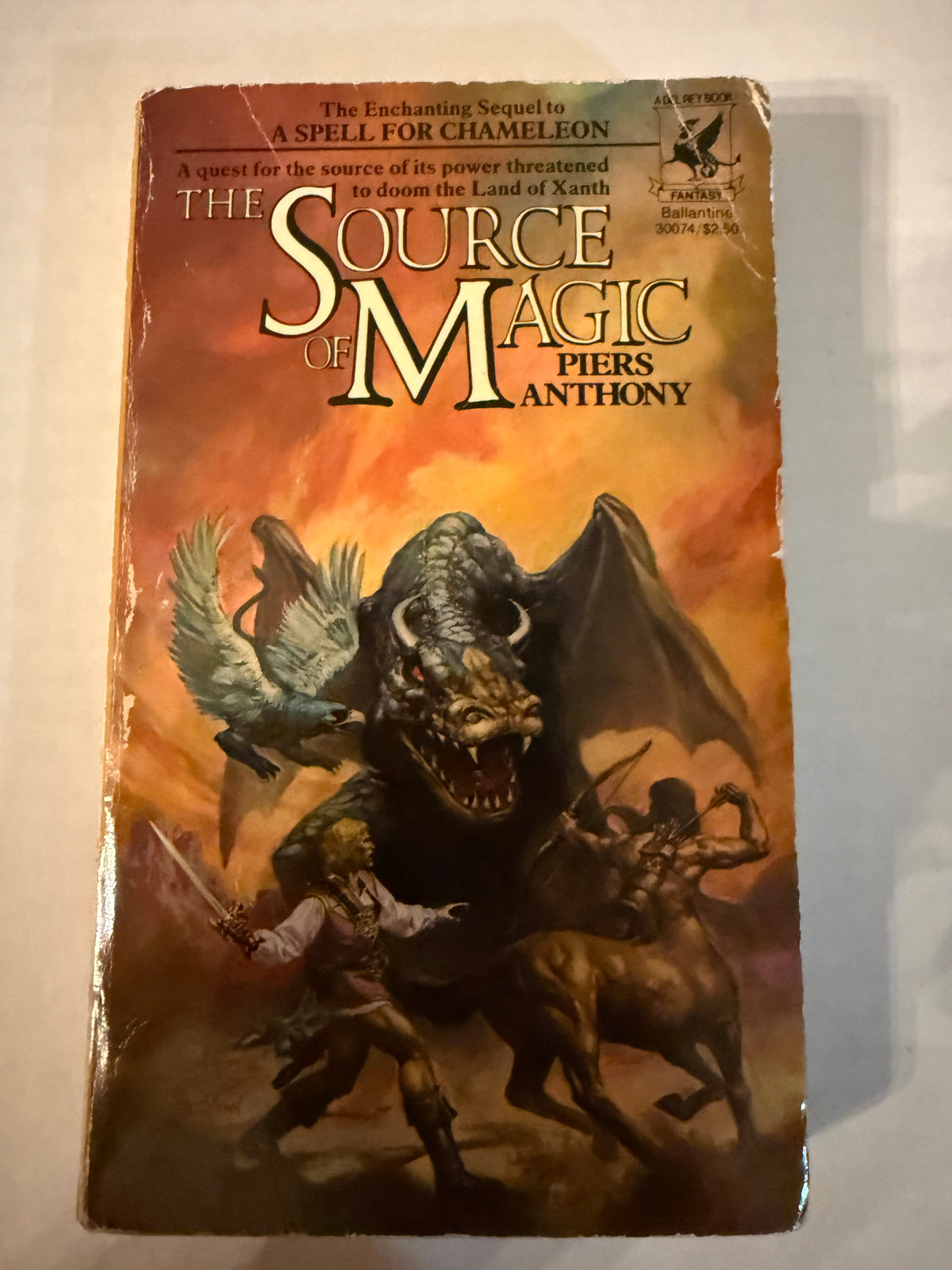 Actual front photo of The Source of Magic