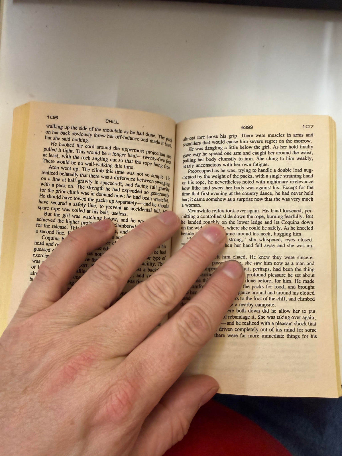 Actual copy of Lords of the Middle Dark: interior
