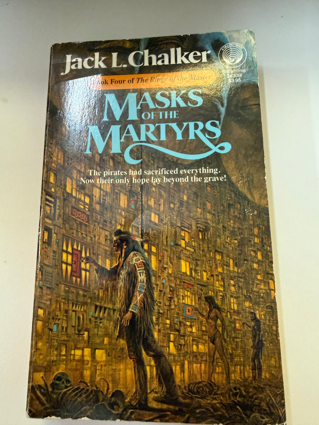 Actual copy of Masks of the Martyrs: front