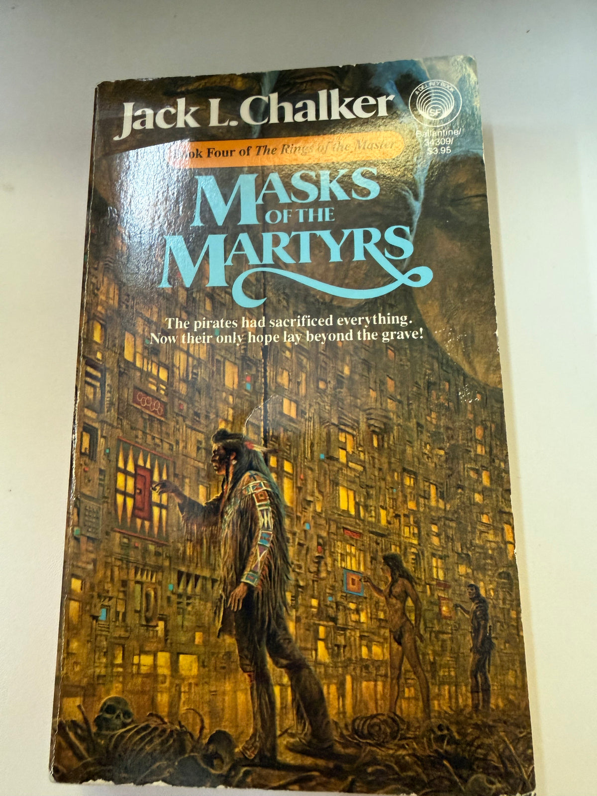 Actual copy of Masks of the Martyrs: front