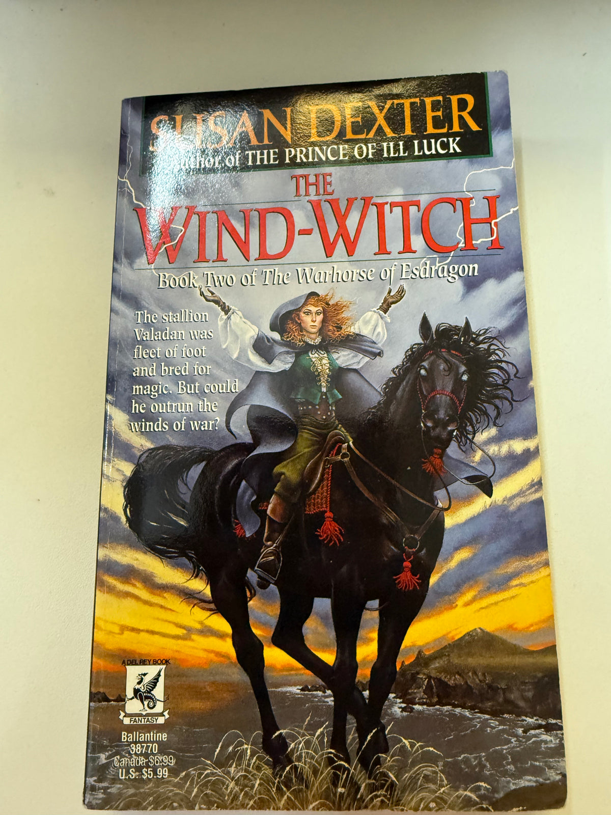 Actual copy of The Wind-Witch: front