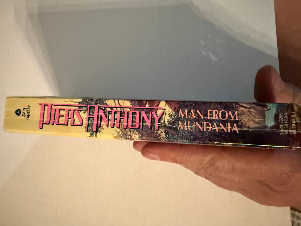 Actual spine photo of Man from Mundania