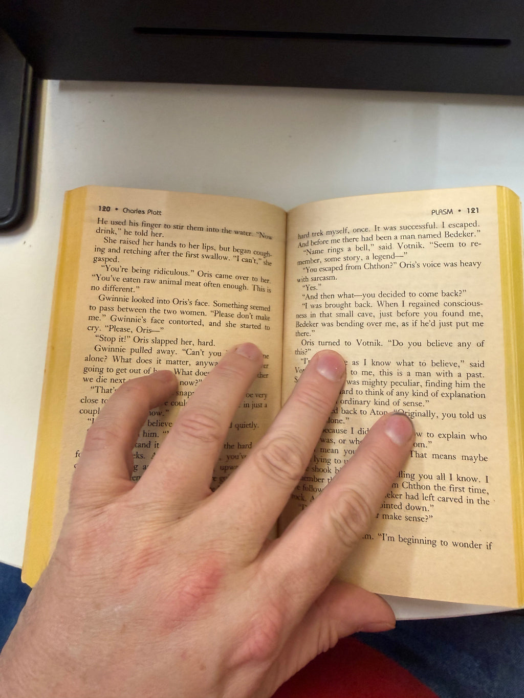 Actual copy of Chthon: interior