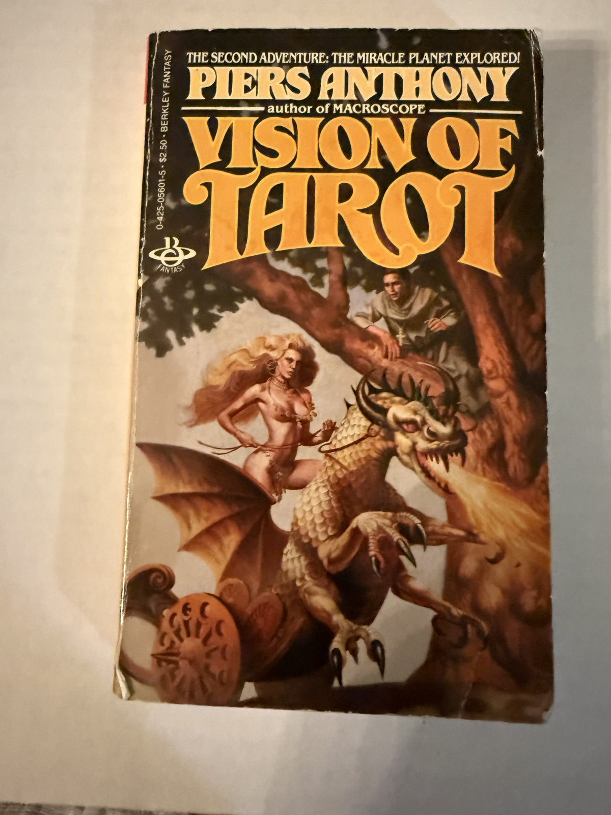 Actual front photo of Vision of Tarot