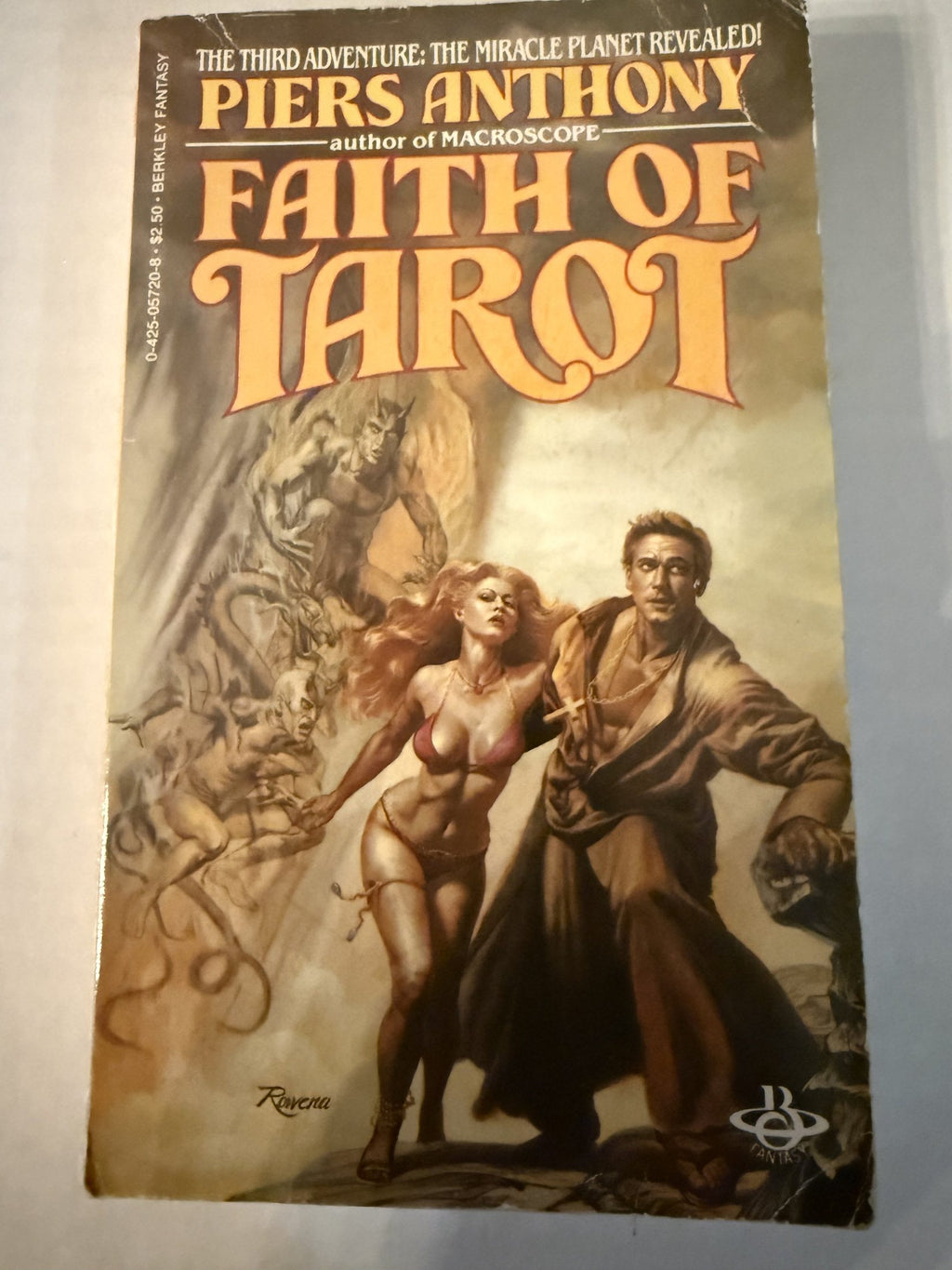Actual front cover of Faith of Tarot
