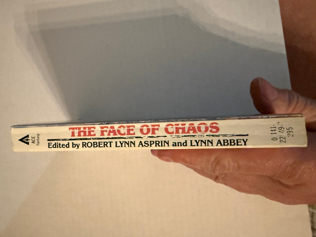 Actual spine photo of The Face of Chaos