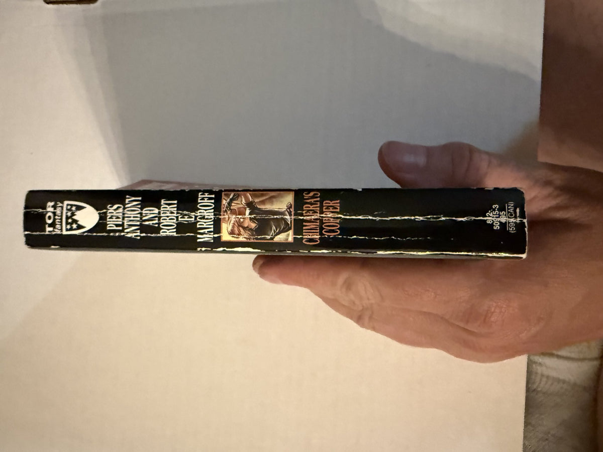Actual spine photo of Chimaera's Copper