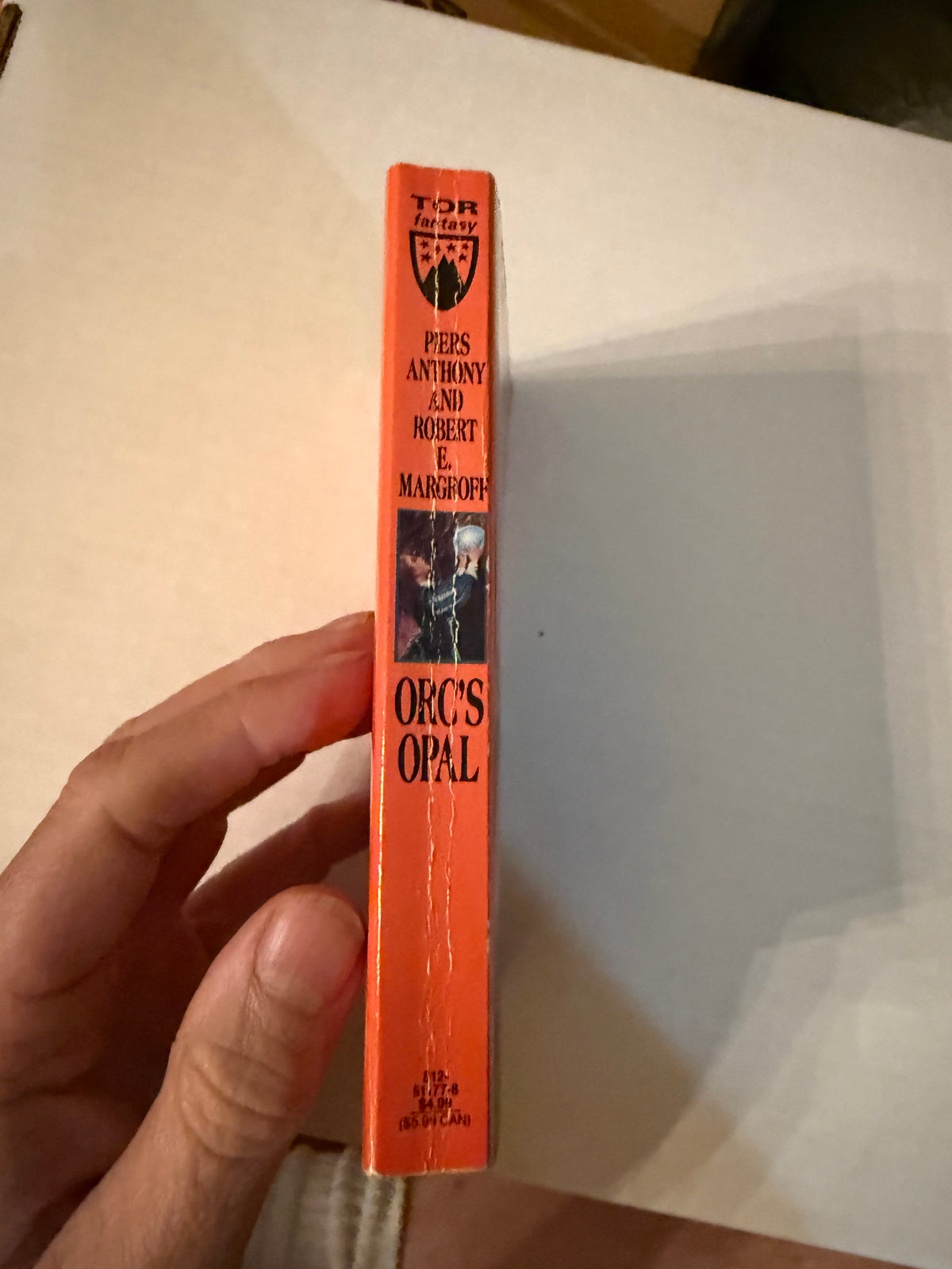 Actual spine photo of Orc's Opal
