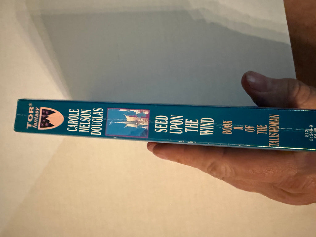 Actual spine photo of Seed Upon the Wind