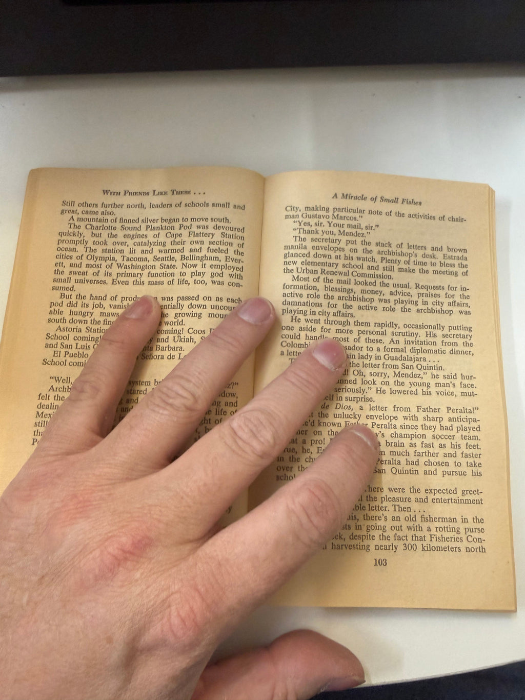 With Friends Like These... by Alan Dean Foster; actual copy photo 5 of five