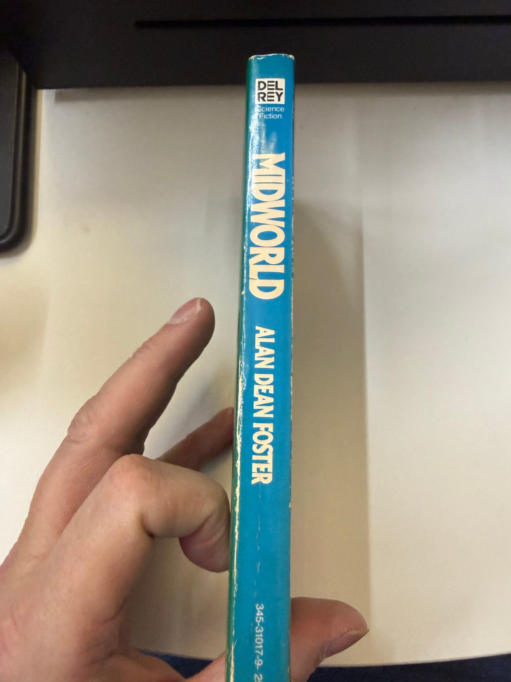 Midworld by Alan Dean Foster; actual copy photo 2 of five