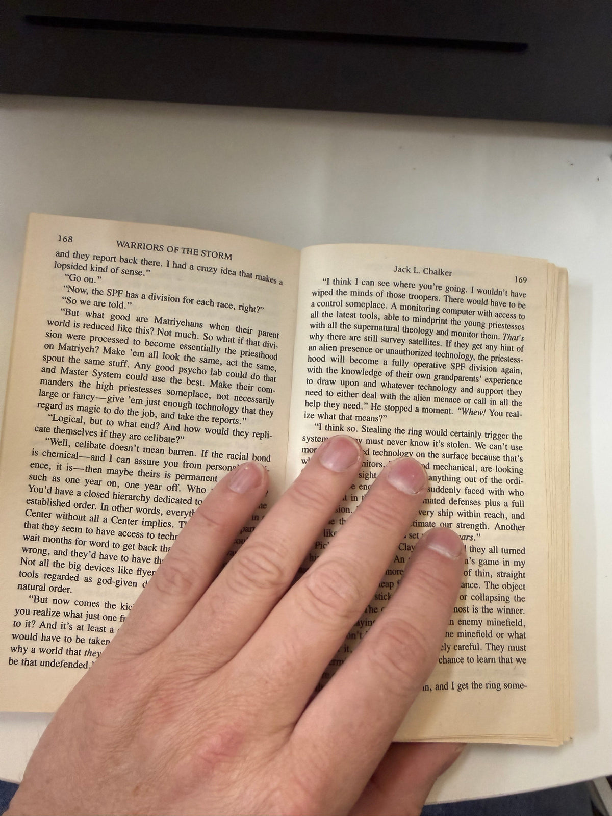 Warriors of the Storm by Jack L. Chalker; actual paperback photo 5 of 5