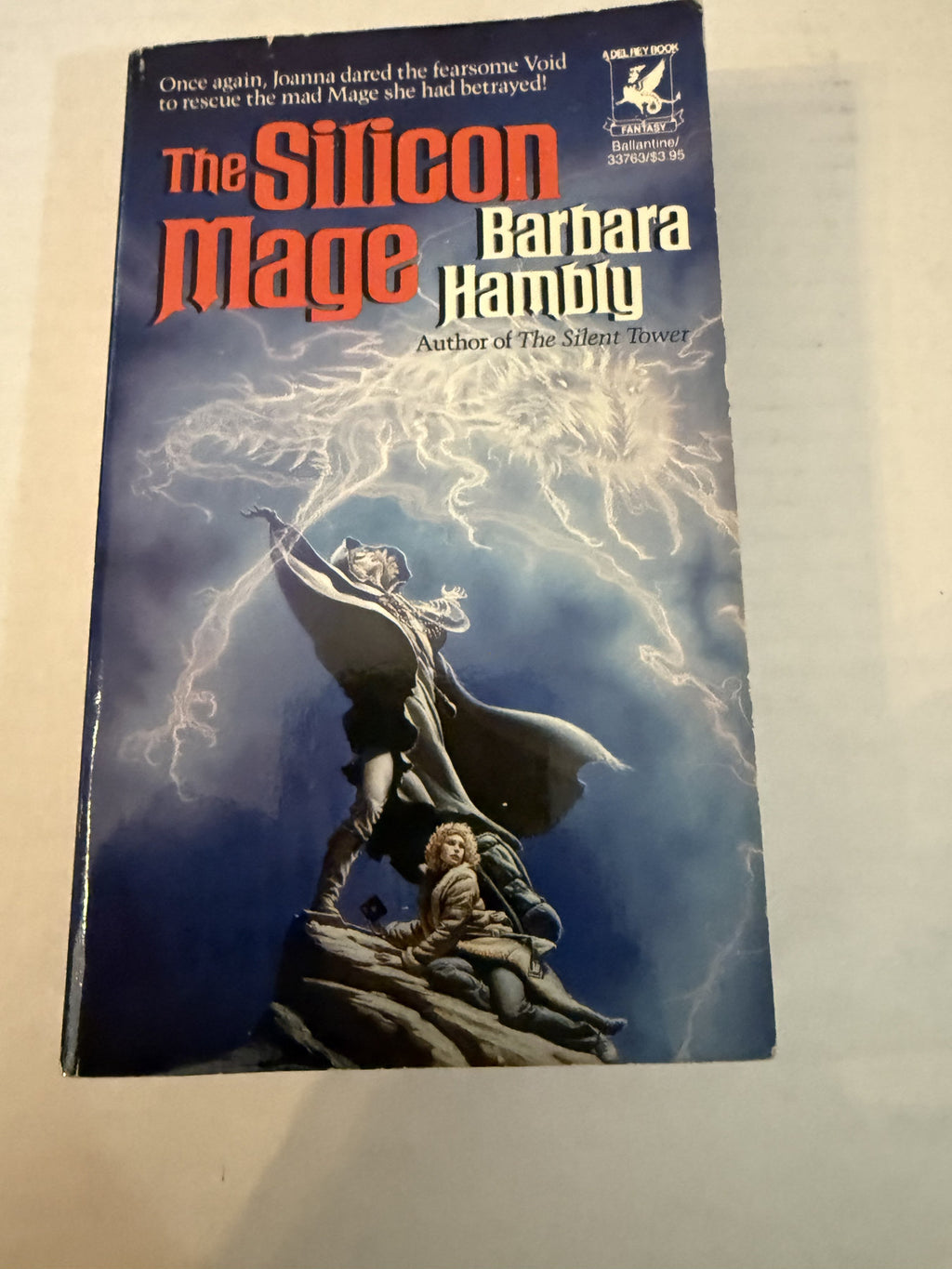 The Silicon Mage by Barbara Hambly, actual copy photo 1 of 5