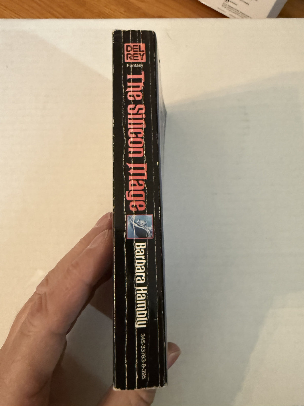The Silicon Mage by Barbara Hambly, actual copy photo 2 of 5