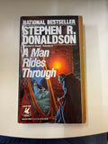 A Man Rides Through by Stephen R. Donaldson; actual copy photo 1 of 5