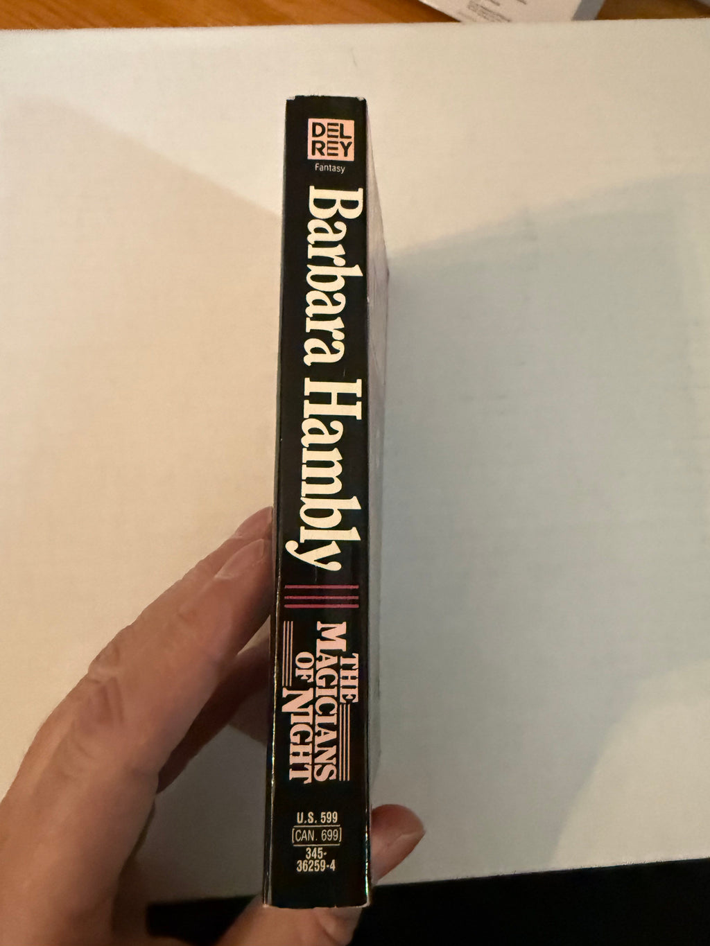 The Magicians of Night, spine actual copy