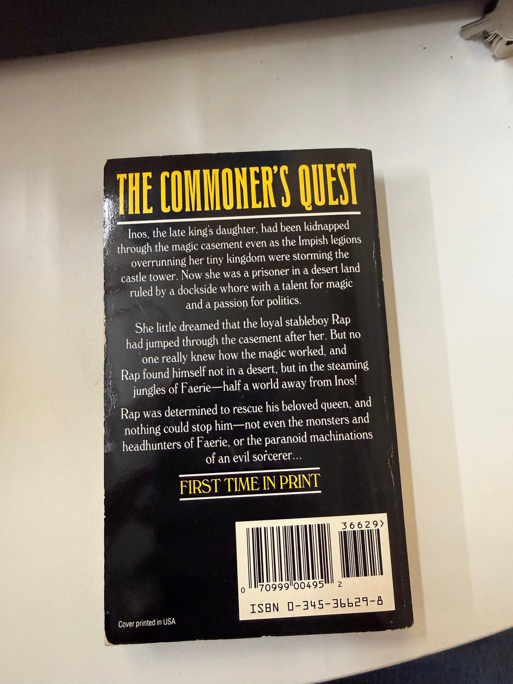 Faery Lands Forlorn by Dave Duncan; actual paperback photo 3 of 5