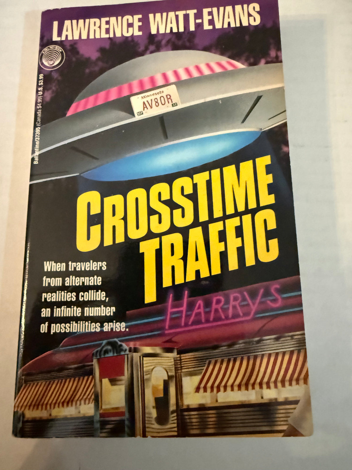 Crosstime Traffic, front cover actual copy