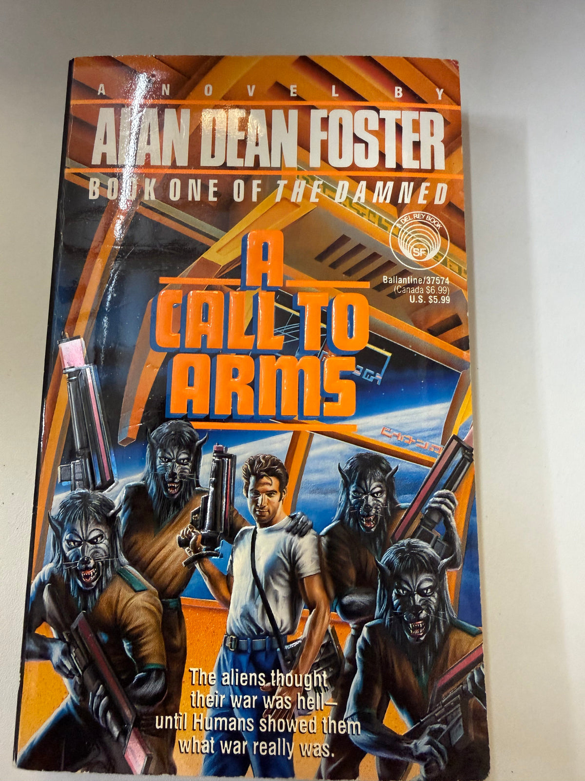 A Call to Arms by Alan Dean Foster; actual copy photo 1 of 5