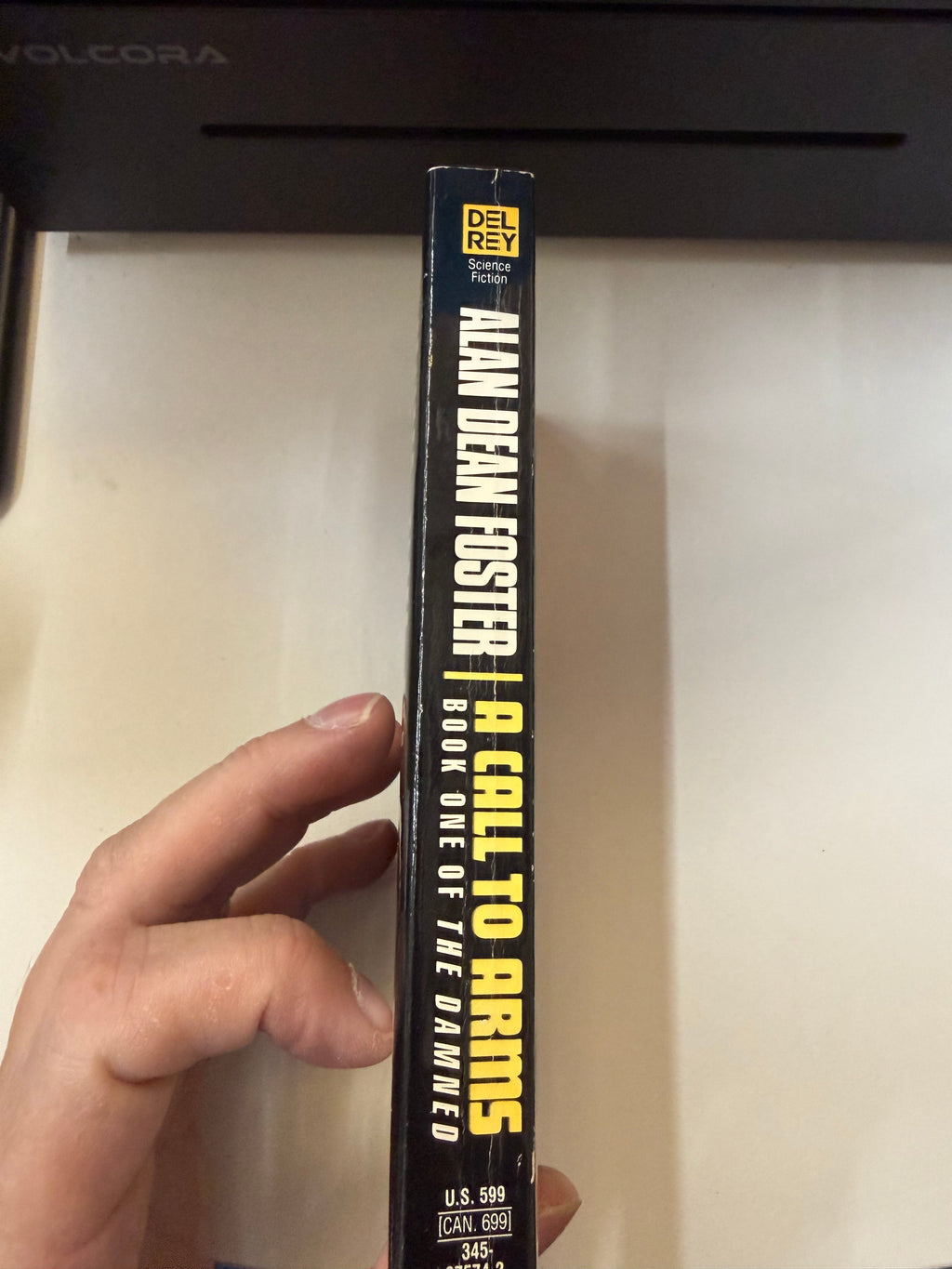 A Call to Arms by Alan Dean Foster; actual copy photo 2 of 5