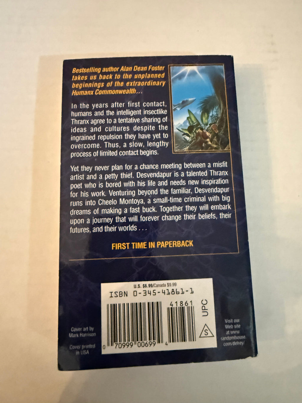 Phylogenesis, back cover actual copy