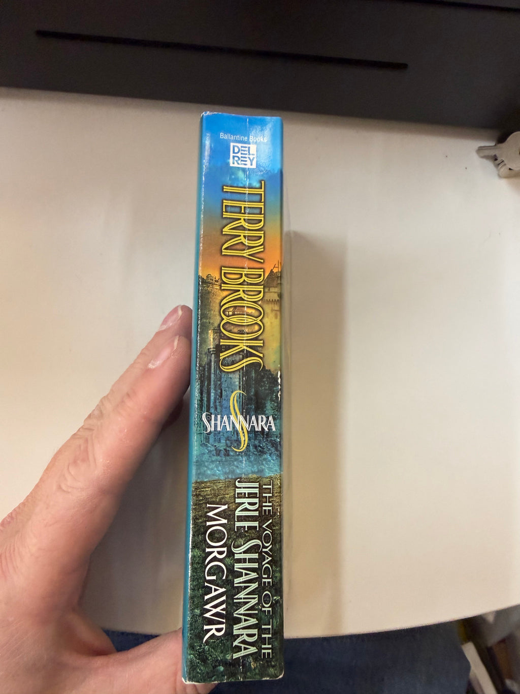 Morgawr by Terry Brooks; actual copy photo 2 of 5