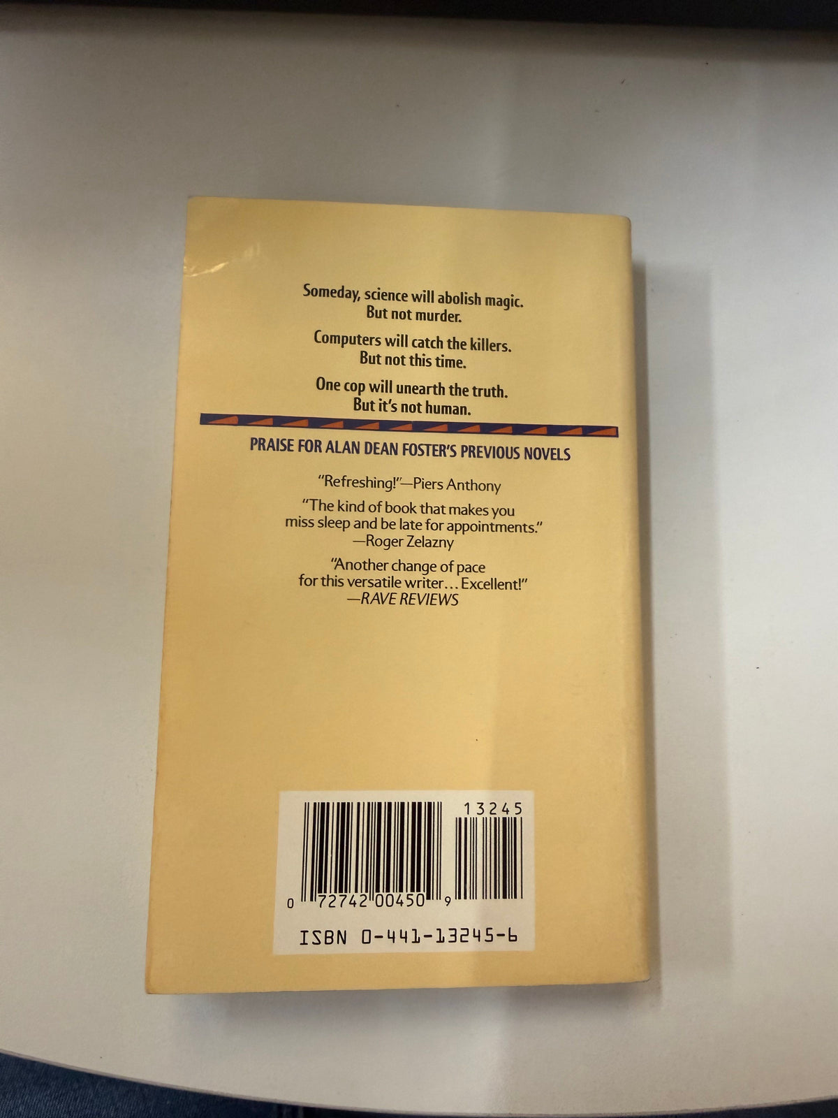 Cyber Way by Alan Dean Foster; actual copy photo 3 of 5