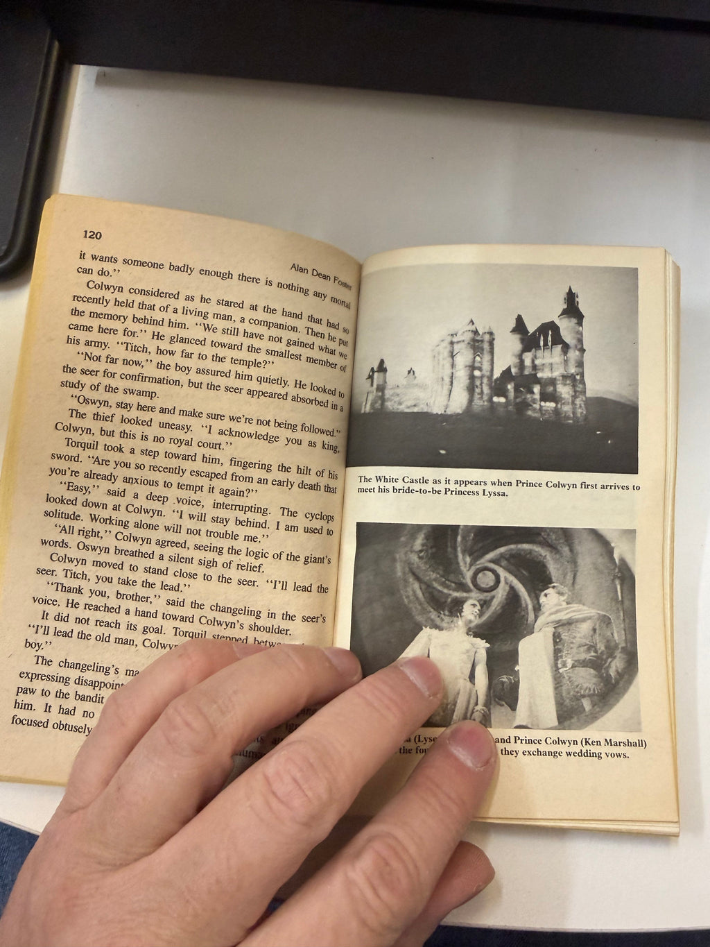 Krull by Alan Dean Foster; actual copy photo 5 of 5