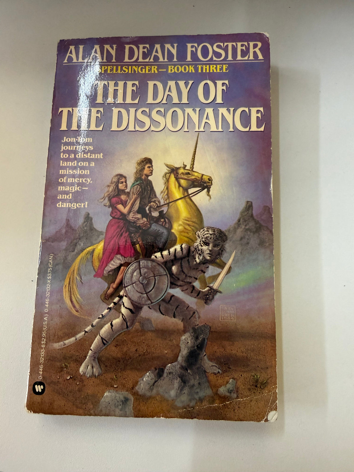 The Day of the Dissonance by Alan Dean Foster; actual copy photo 1 of 5