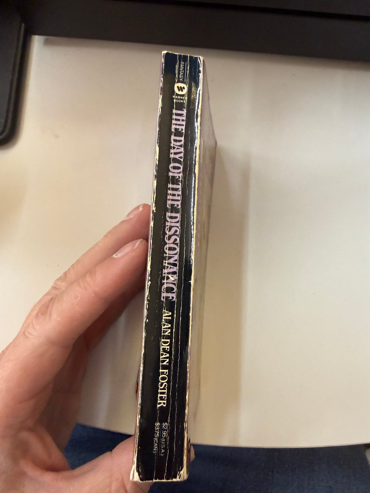 The Day of the Dissonance by Alan Dean Foster; actual copy photo 2 of 5