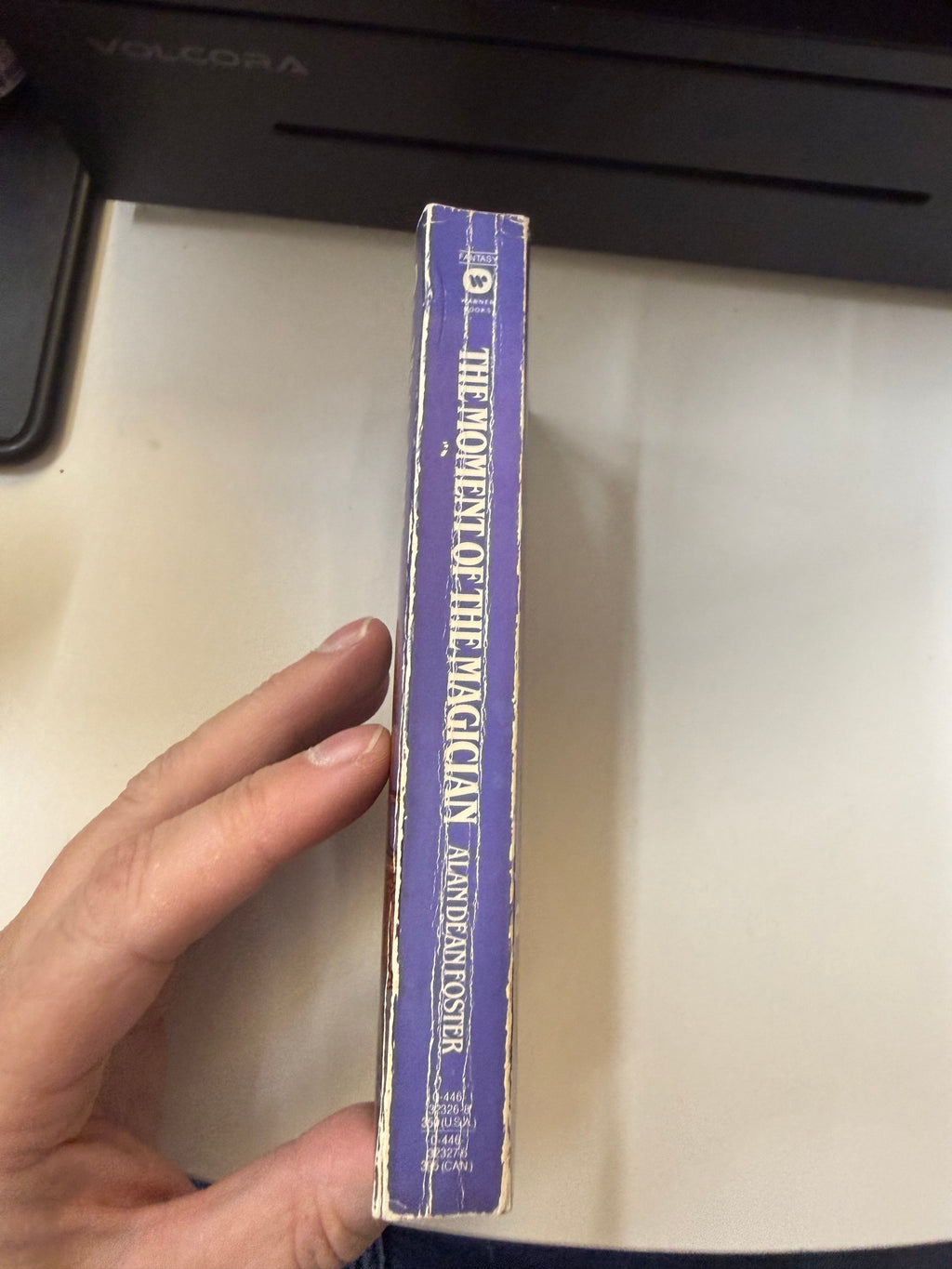 The Moment of the Magician by Alan Dean Foster; actual copy photo 2 of 5