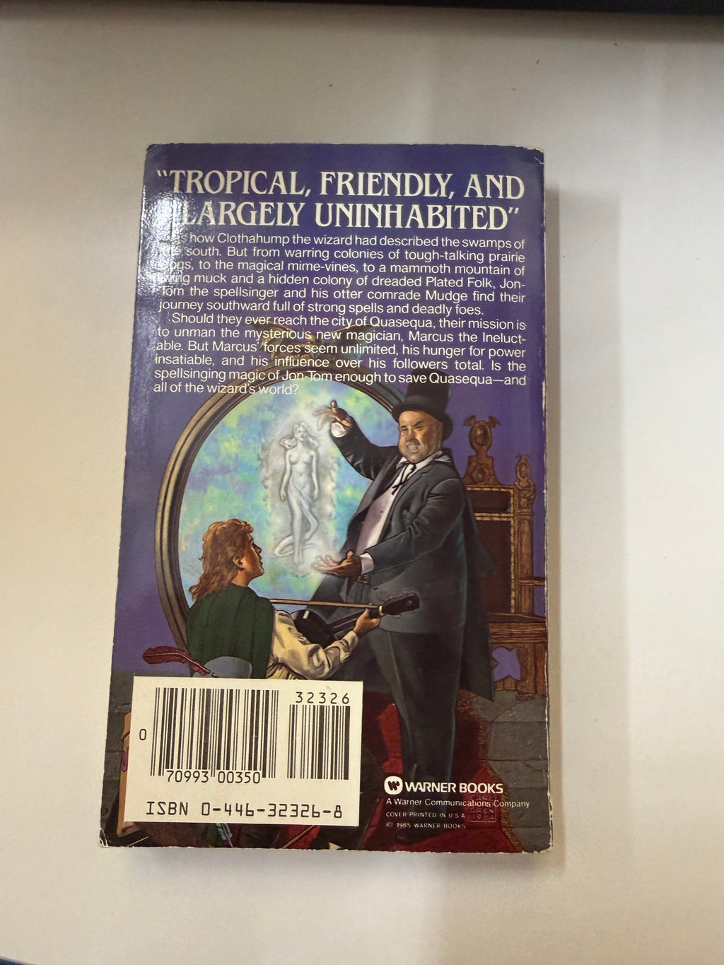 The Moment of the Magician by Alan Dean Foster; actual copy photo 3 of 5