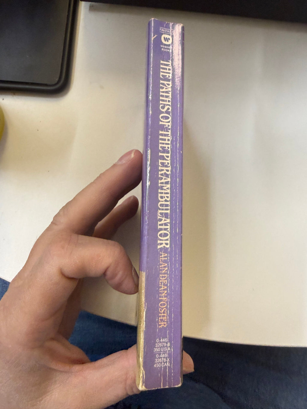 The Paths of the Perambulator by Alan Dean Foster; actual copy photo 2 of five