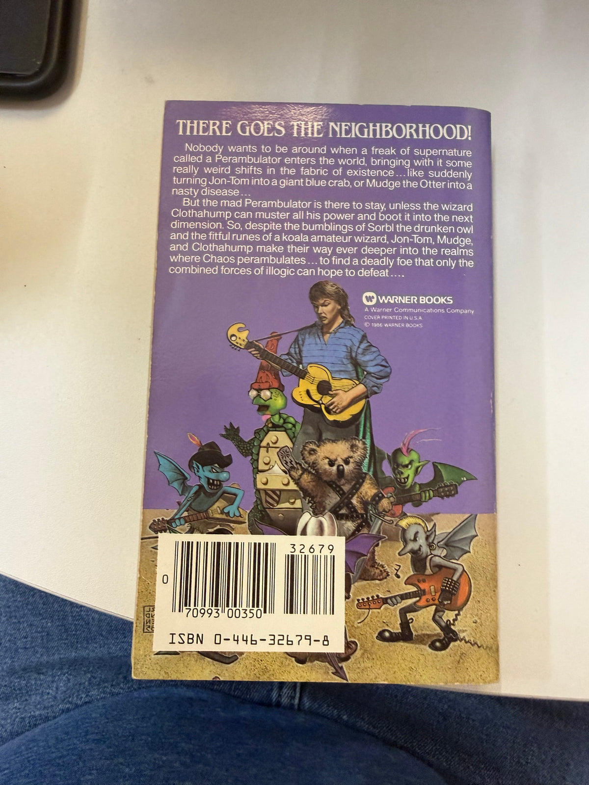 The Paths of the Perambulator by Alan Dean Foster; actual copy photo 3 of five