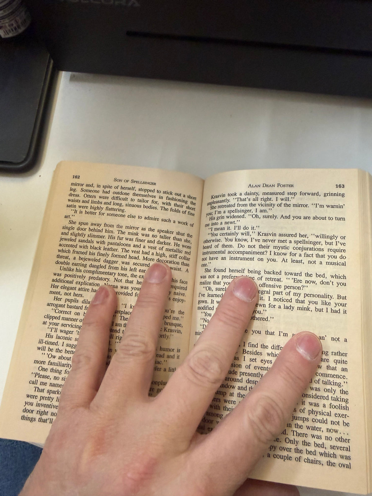 Son of Spellsinger by Alan Dean Foster; actual copy photo 5 of 5