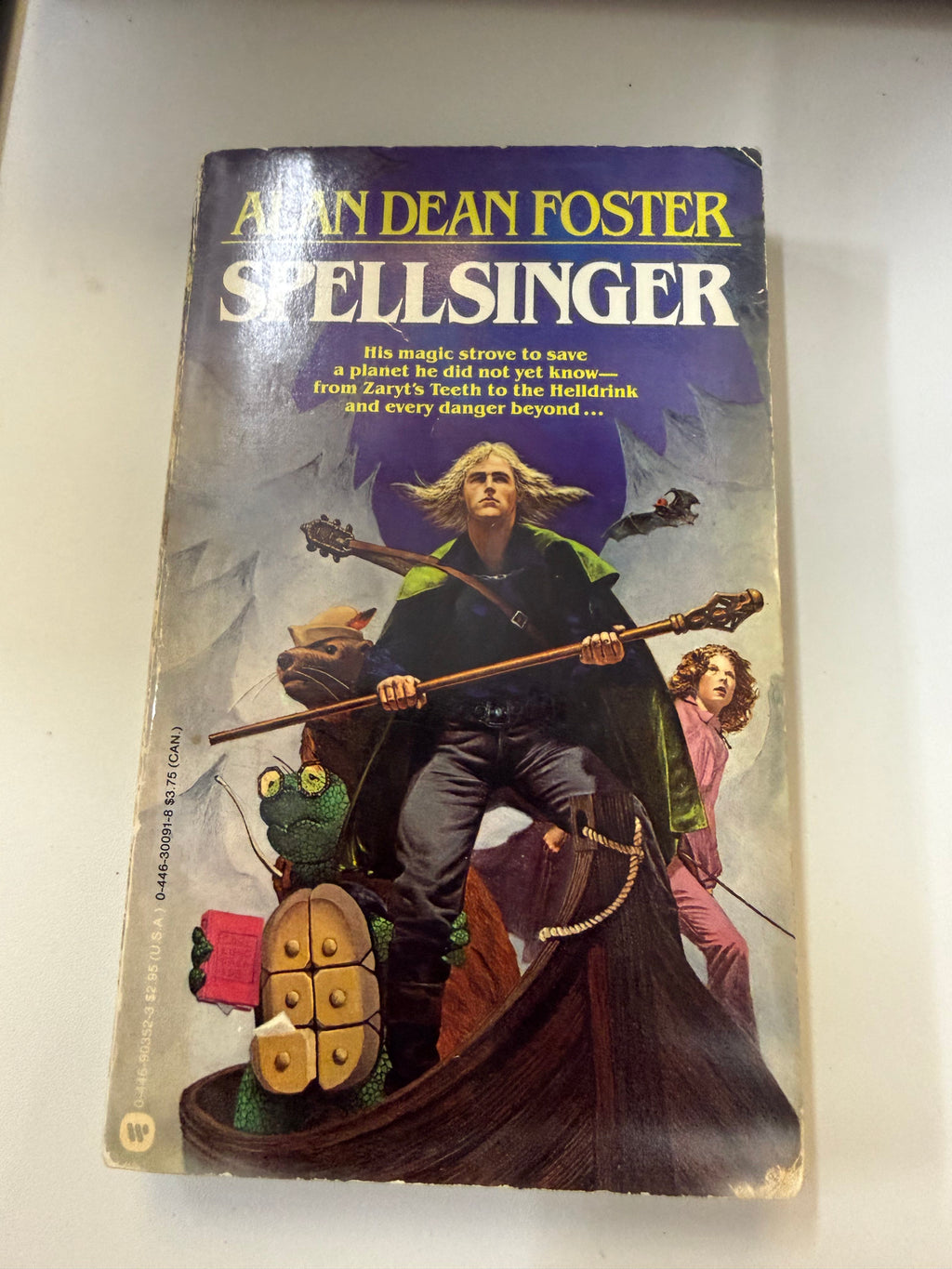 Spellsinger by Alan Dean Foster; actual copy photo 1 of 5