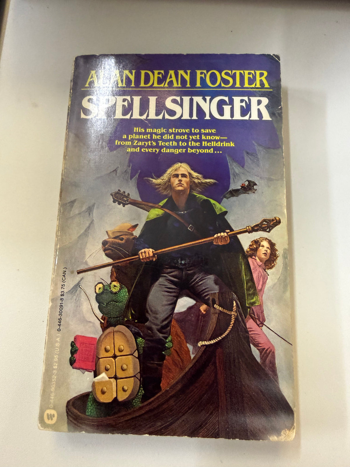 Spellsinger by Alan Dean Foster; actual copy photo 1 of 5