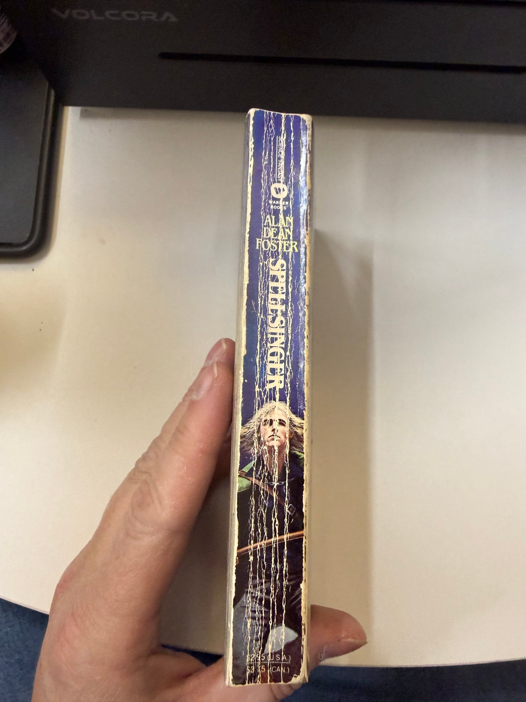 Spellsinger by Alan Dean Foster; actual copy photo 2 of 5