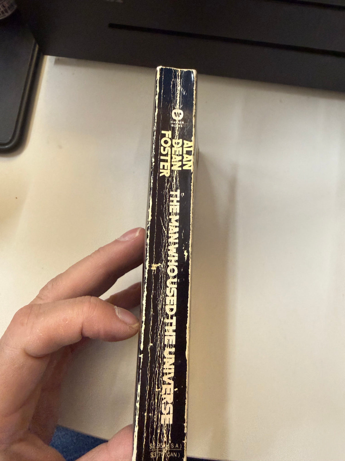 The Man Who Used the Universe by Alan Dean Foster; actual copy photo 2 of five
