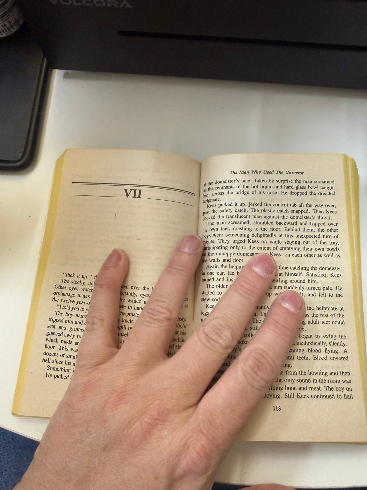 The Man Who Used the Universe by Alan Dean Foster; actual copy photo 5 of five