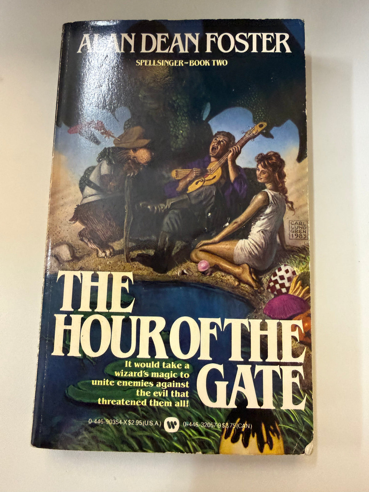 The Hour of the Gate by Alan Dean Foster; actual copy photo 1 of 5