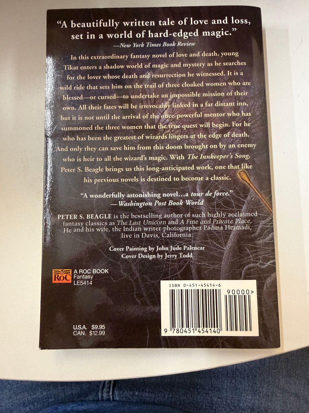 The Innkeeper's Song by Peter S. Beagle; actual copy photo 3 of 5