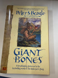 Giant Bones by Peter S. Beagle; actual used copy front cover