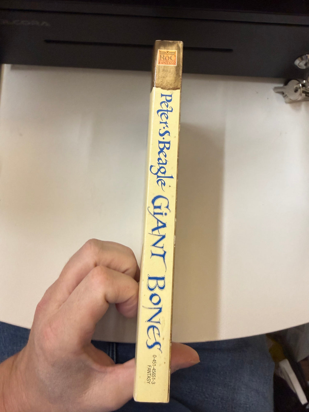Giant Bones by Peter S. Beagle; actual used copy photo 2 of 3